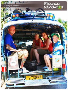 Koh Phangan - Transport